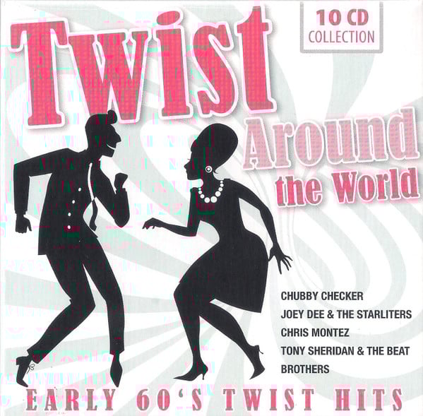 Various : Twist Around The World - Early 60's Twist Hits (10xCD, Comp + Box)