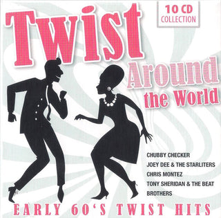 Various : Twist Around The World - Early 60's Twist Hits (10xCD, Comp + Box)