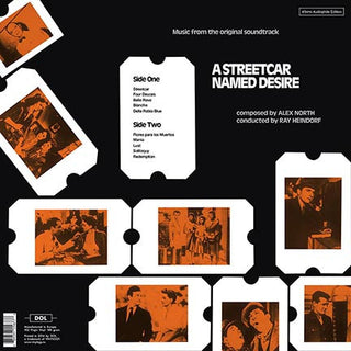 Alex North / Ray Heindorf : A Streetcar Named Desire (LP, Album, RE, Cle)