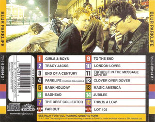 Blur : Parklife (CD, Album, RP)