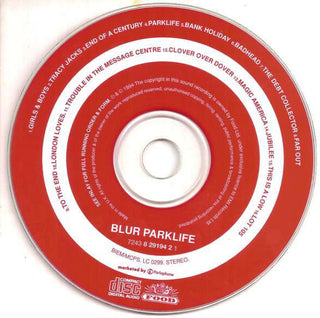 Blur : Parklife (CD, Album, RP)