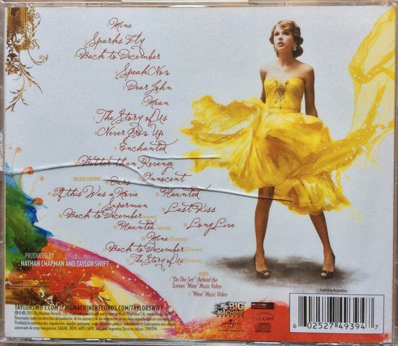 Taylor Swift : Speak Now (CD, Album + CD, Album, Dlx, Enh)