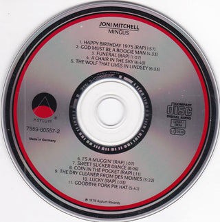 Joni Mitchell : Mingus (HDCD, Album, RE)