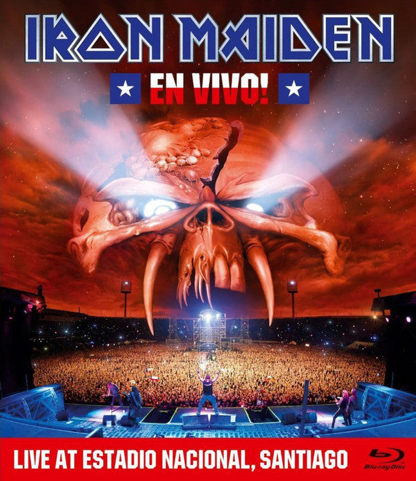 Iron Maiden : En Vivo! (Live At Estadio Nacional, Santiago) (Blu-ray, RE, Multichannel, dts)