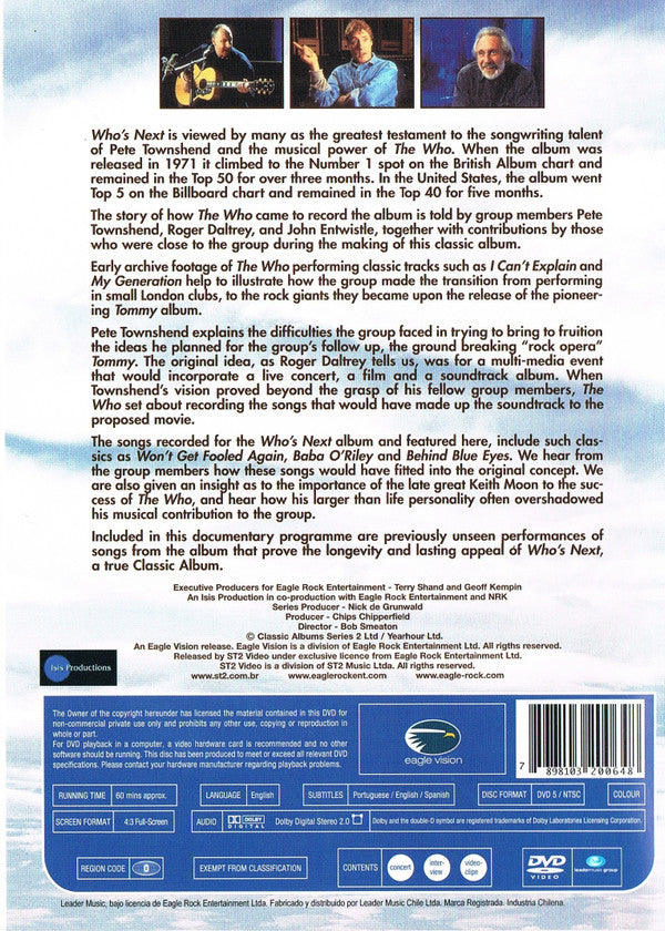 The Who : Who's Next (DVD-V, NTSC)