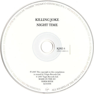 Killing Joke : Night Time (CD, Album, RE, RM, Arv)