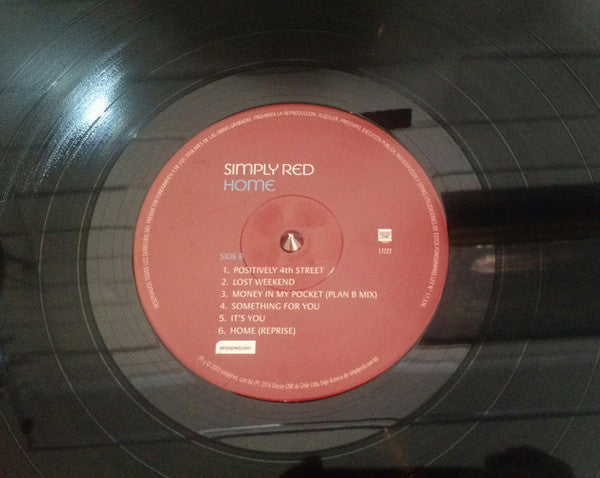 Simply Red : Home (LP, Album, RE)