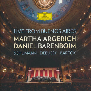 Schumann* / Debussy* / Bartók*, Martha Argerich, Daniel Barenboim : Live From Buenos Aires (CD, Album)