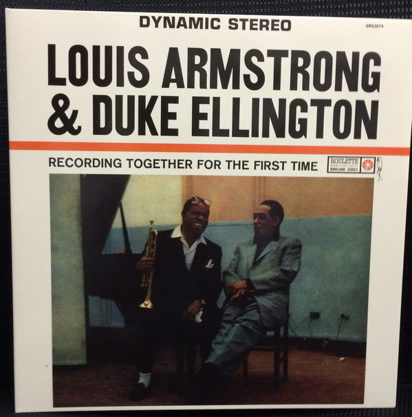 Louis Armstrong & Duke Ellington : Recording Together For The First Time (LP, Album, RE, 180)