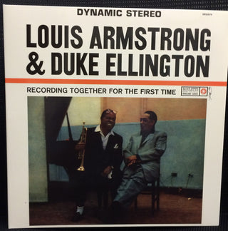 Louis Armstrong & Duke Ellington : Recording Together For The First Time (LP, Album, RE, 180)