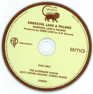 Emerson, Lake & Palmer : Emerson Lake & Palmer (2xCD, Album, Dlx, RE, RM)