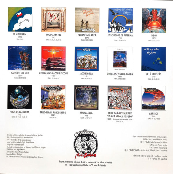 Los Jaivas : Obras Cumbres (4xLP, Comp, Box)