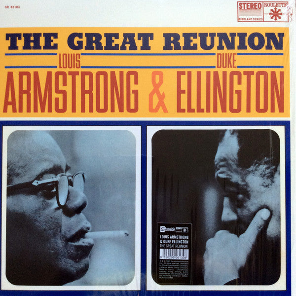Louis Armstrong & Duke Ellington : The Great Reunion (LP, Album, RE, 180)