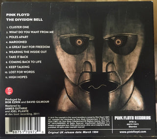 Pink Floyd : The Division Bell (CD, Album, RE, RM, Dig)