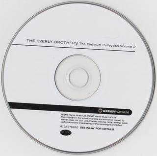 Everly Brothers : The Platinum Collection Volume 2 (CD, Comp)