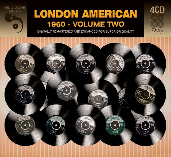 Various : London American 1960 Vol. 2 (4xCD, Comp, Dlx, RM)