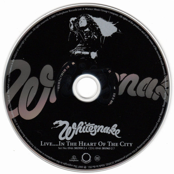 Whitesnake : Live....In The Heart Of The City (2xCD, Album, RE, RM)