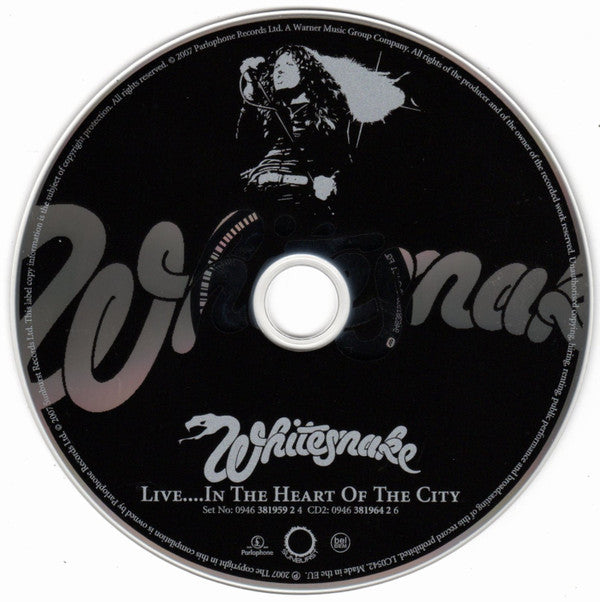 Whitesnake : Live....In The Heart Of The City (2xCD, Album, RE, RM)