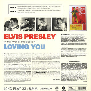 Elvis Presley : Loving You (LP, Album, Ltd, RE)