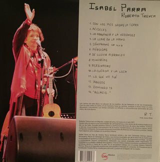 Isabel Parra, Roberto Trenca : Con los pies sobre la tierra (LP, Album)