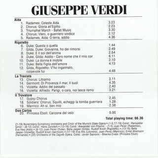 Giuseppe Verdi : Aida (CD, Comp)