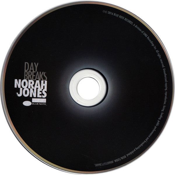 Norah Jones : Day Breaks (CD, Album, Dlx, EDC)