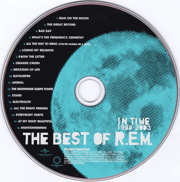 R.E.M. : In Time (The Best Of R.E.M. 1988-2003) (CD, Comp, RE)