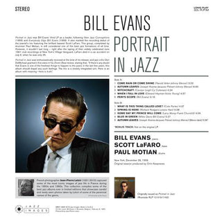 Bill Evans Trio* : Portrait In Jazz (LP, Album, Dlx, Ltd, RE, 180)