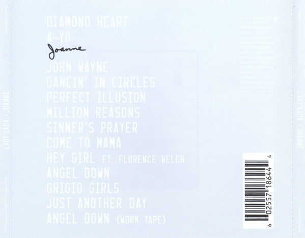 Lady Gaga : Joanne (CD, Album, Dlx)