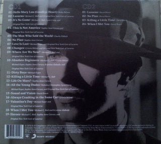 Original New York Cast Of Lazarus, David Bowie And Enda Walsh (2) : Lazarus (2xCD, Album, Tri)