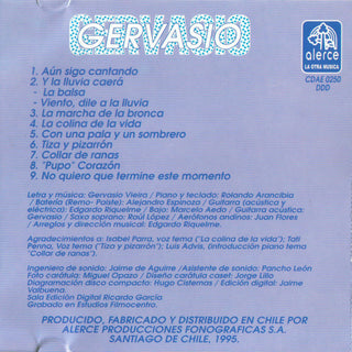 Gervasio : Gervasio (CD, Album, RE)