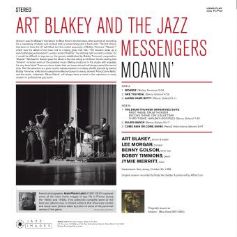 Art Blakey & The Jazz Messengers : Moanin' (LP, Album, Dlx, Ltd, RE, 180)