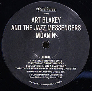Art Blakey & The Jazz Messengers : Moanin' (LP, Album, Dlx, Ltd, RE, 180)