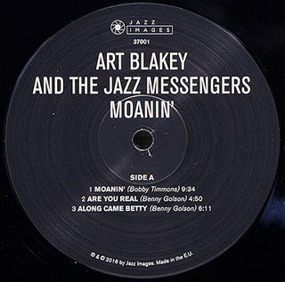 Art Blakey & The Jazz Messengers : Moanin' (LP, Album, Dlx, Ltd, RE, 180)