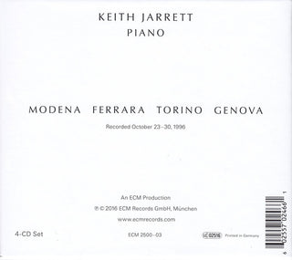 Keith Jarrett : A Multitude Of Angels (4xCD + Box, Album)