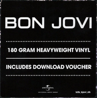 Bon Jovi : Slippery When Wet (LP, Album, RE, 180)