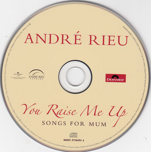 André Rieu : You Raise Me Up  (CD, Album, Comp)