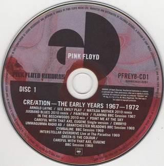 Pink Floyd : Cre/ation (The Early Years 1967-1972) (2xCD, Comp)