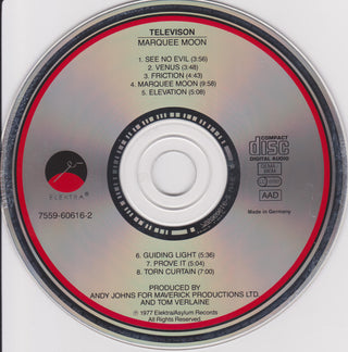 Television : Marquee Moon (CD, Album, RE)