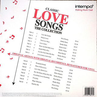 Various : Classic Love Songs The Collection (LP, Comp, RM)