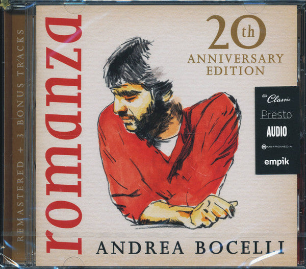 Andrea Bocelli : Romanza (CD, Album, RE, RM, 20t)