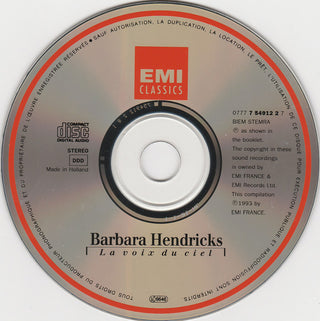 Barbara Hendricks : La Voix Du Ciel (CD, Comp)