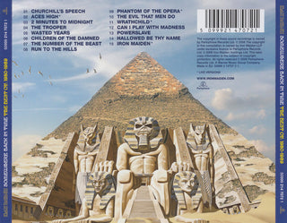 Iron Maiden : Somewhere Back In Time - The Best Of: 1980-1989 (CD, Comp, RP)