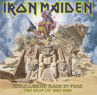 Iron Maiden : Somewhere Back In Time - The Best Of: 1980-1989 (CD, Comp, RP)