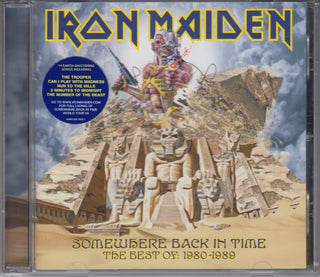 Iron Maiden : Somewhere Back In Time - The Best Of: 1980-1989 (CD, Comp, RP)