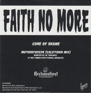 Faith No More : Cone Of Shame!! (7", Single, Ltd, Cle)