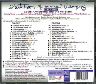 Louis Armstrong : Satchmo: A Musical Autobiography Part 1 (2xCD, Comp, Mono, RE, RM, Unofficial)