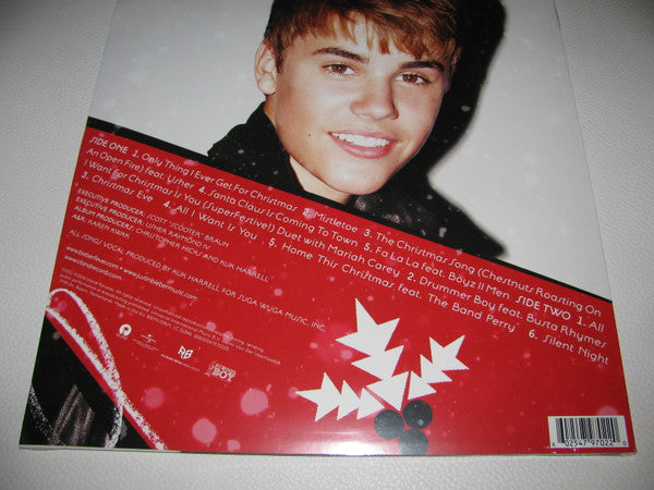 Justin Bieber : Under The Mistletoe (LP, Album, RE, 180)