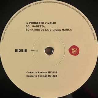 Sol Gabetta, Sonatori De La Gioiosa Marca : Il Progetto Vivaldi (2xLP)