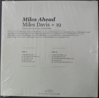 Miles Davis + 19 : Miles Ahead (LP, Album, RE, 180)